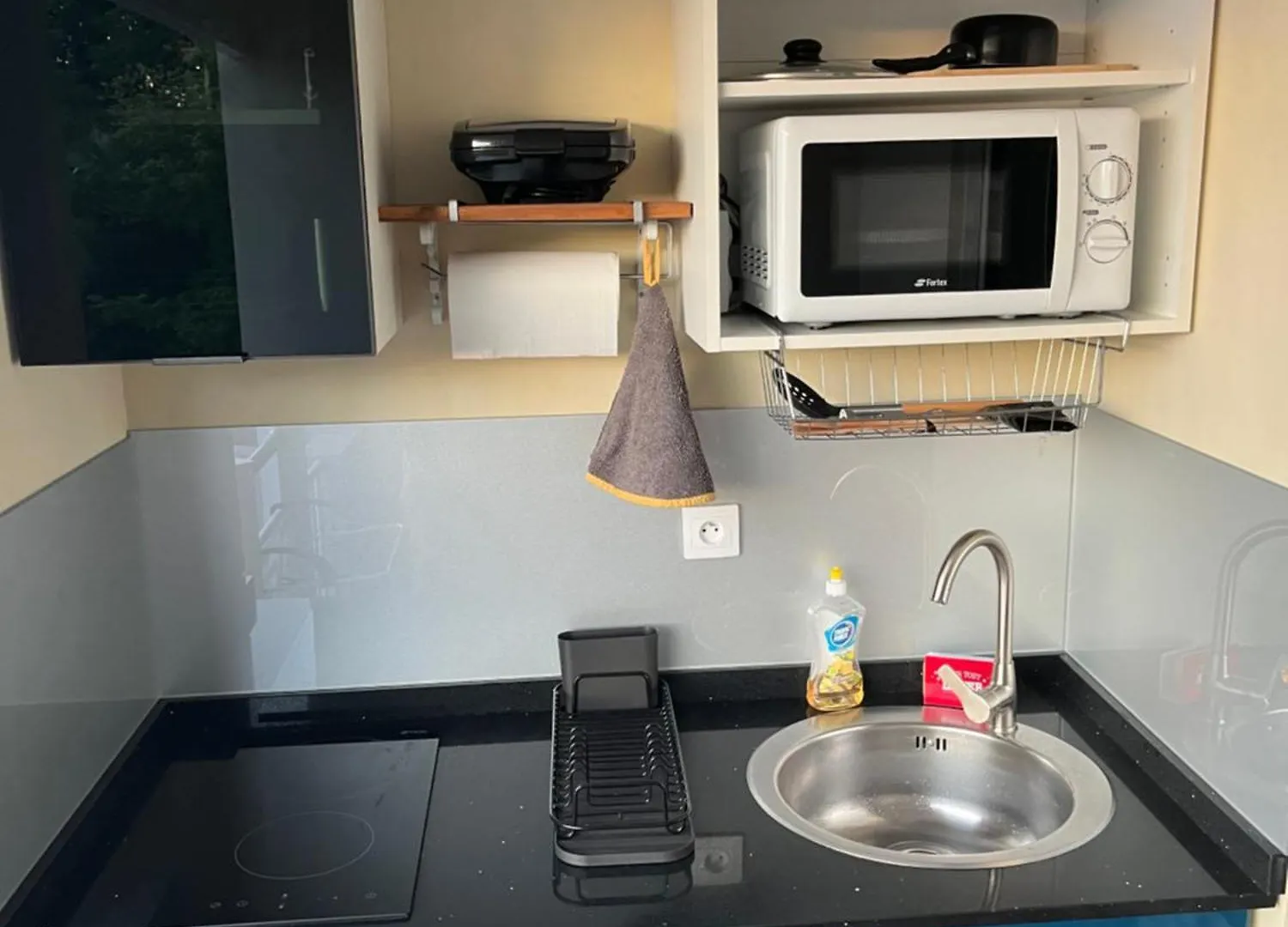 아파트 Studio Harmony-Residence Hoteliere-Location Saisonniere-Semaines-Mois-Randonnee-Surf-Restaurant- Superbe Vue Sur Mer-100M De La Plage 라 트리니테 마르티니크