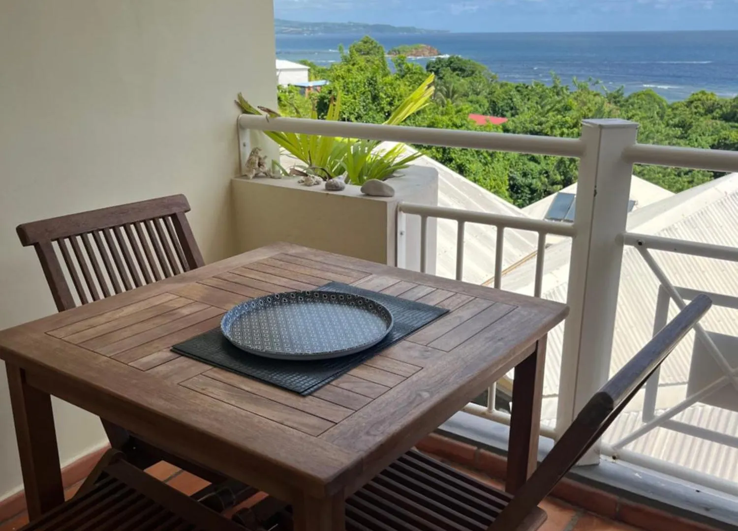 아파트 Studio Harmony-Residence Hoteliere-Location Saisonniere-Semaines-Mois-Randonnee-Surf-Restaurant- Superbe Vue Sur Mer-100M De La Plage 라 트리니테